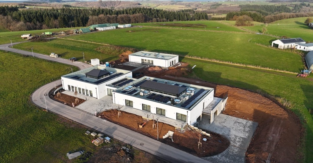 Luftaufnahme von Haus Yvonne in Oberscheidweiler
