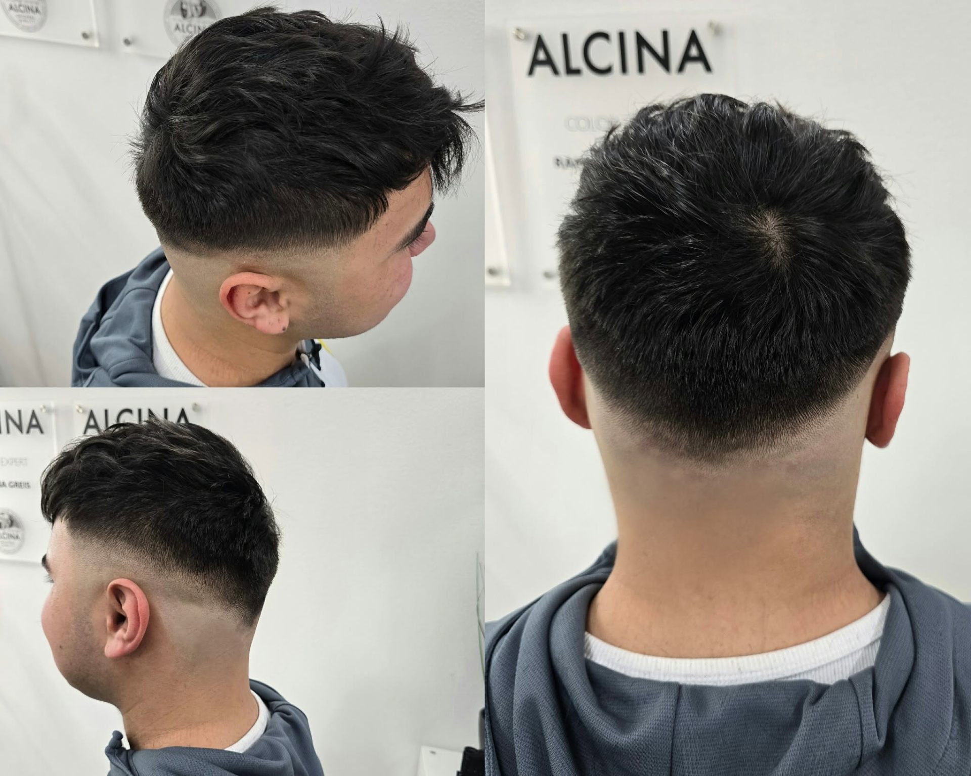 Vorher-Nachher: Herren-Schnitt mit Fade